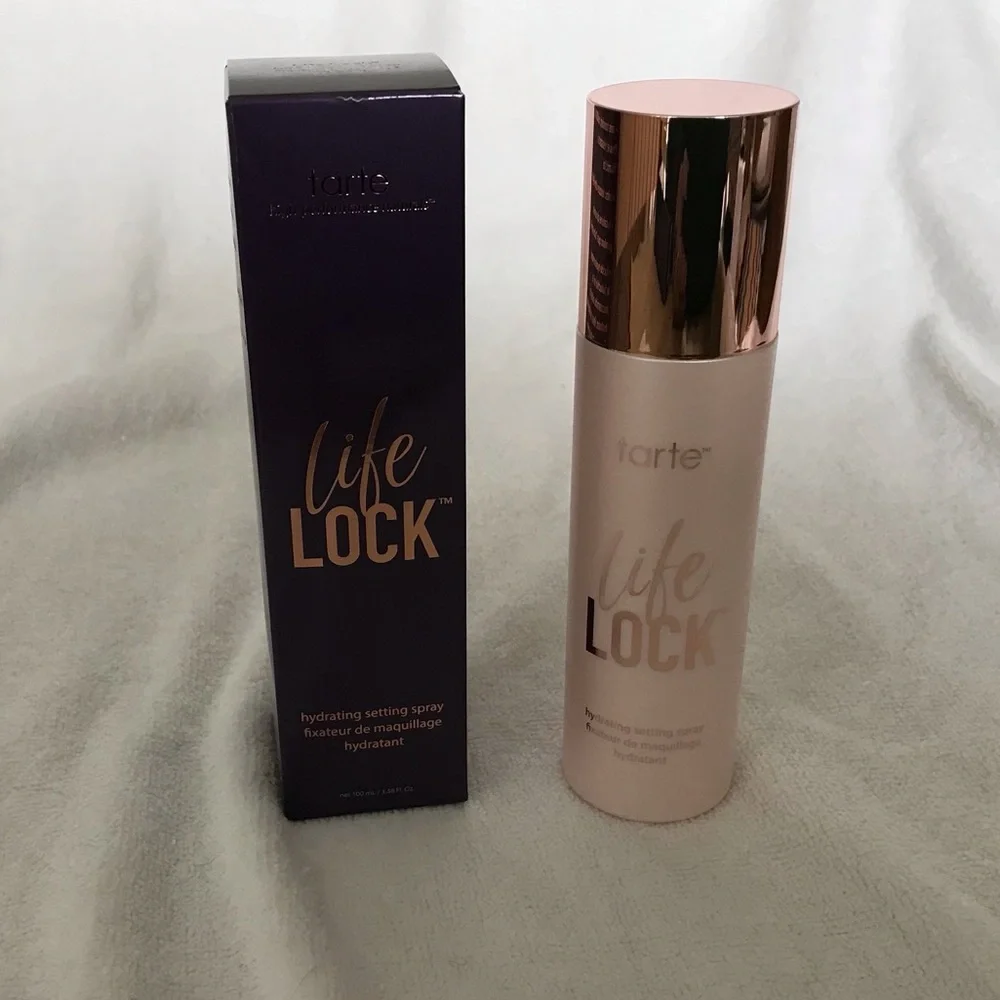 Bundle NEW TARTE Life Lock Full Size NIB plus Lottie Stay Matte sealed sprays